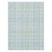 Blaue und gelbe Leine und Fliesen Tischdecke (Vorderseite)