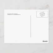 Blaue und gelbe Macaw-Postkarte Postkarte (Rückseite)