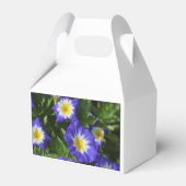 Blaue und gelbe Morgengläser Geschenkschachtel (Rückseite)