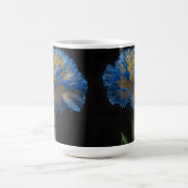 Blaue und gelbe Nelke, Kaffeetasse (Mittel)
