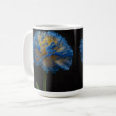 Blaue und gelbe Nelke, Kaffeetasse (Vorderseite Links)