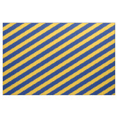 Blaue und gelbe Streifen Stoff (Yard (91,4 cm))