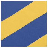 Blaue und gelbe Streifen Stoff (Nahaufnahme)