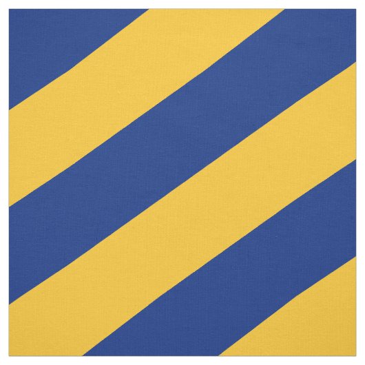 Blaue und gelbe Streifen Stoff (Muster)