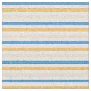 Blaue und gelbe Streifen Stoff