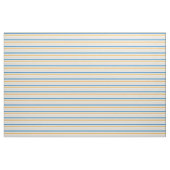Blaue und gelbe Streifen Stoff (Fat Quarter (45,7 x 55,9 cm))