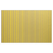 Blaue und gelbe Streifen Stoff (Yard (91,4 cm))