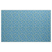 Blaue und gelbe Tulpenmuster - Sammlung Stoff (Fat Quarter (45,7 x 55,9 cm))