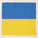 Blaue und gelbe Ukraine Flag Scarf Schal<br><div class="desc">Scarf mit der blauen und gelben Ukraine-Flagge.</div>