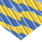 Blaue und Gelbe Ukraine Inspiriert Frieden ohne Kr Kurzer Tischläufer (Ecke)