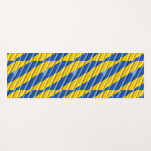 Blaue und Gelbe Ukraine Inspiriert Frieden ohne Kr Yogamatte