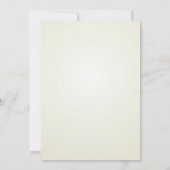 BLAUE UND GELBEN BIRDCAGES ENGAGEMENT PARTEI EINLA EINLADUNG (Rückseite)