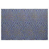 Blaue und goldene Leoparden Stoff (Fat Quarter (45,7 x 55,9 cm))