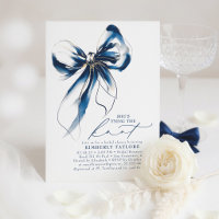 Blaue und goldene Schleife Elegante wunderliche Br