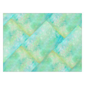 Blaue und grüne Abstrakte Kunst Tischdecke (Vorderseite (Horizontal))