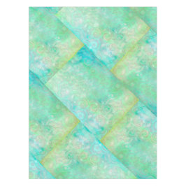 Blaue und grüne Abstrakte Kunst Tischdecke