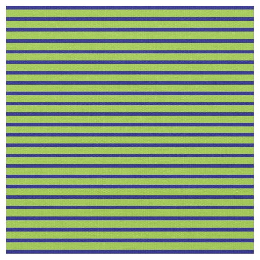 Blaue und grüne Farblinien Stoff (Nahaufnahme)