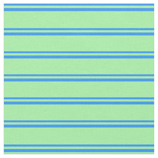Blaue und grüne Farblinien Stoff (Nahaufnahme)