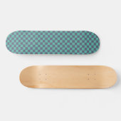 Blaue und grüne Karton Skateboard (Horizontal)