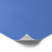 Blaue und grüne küssende Lippen Poster (Ecke)