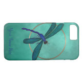 Blaue und grüne Libelle Case-Mate iPhone Hülle (Rückseite (Horizontal))