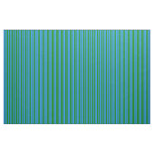 Blaue und grüne Linien Stoff (Fat Quarter (45,7 x 55,9 cm))