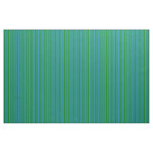 Blaue und grüne Linienmuster Stoff (Yard (91,4 cm))