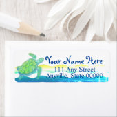 Blaue und grüne Meeresschildkröte (Insitu)