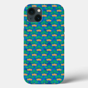 Blaue und grüne Meeresschildkröten Case-Mate iPhone Hülle