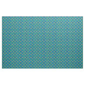 Blaue und grüne Meeresschildkröten Stoff (Fat Quarter (45,7 x 55,9 cm))