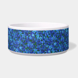 Blaue und grüne Pet Bowl Napf