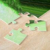 Blaue und grüne Planeten Puzzle (Seite)