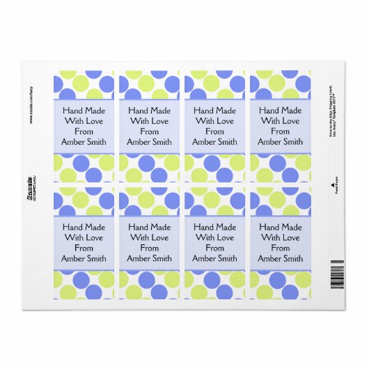 Blaue und grüne Punkte (Vorne)