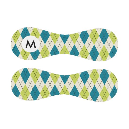 Blaue und grüne Raute Baseball (Paneele)