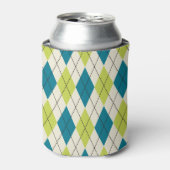 Blaue und grüne Raute Dosenkühler (Kanne Vorderseite)