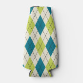 Blaue und grüne Raute Flaschenkühler (Vorderseite)