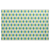 Blaue und grüne Raute Stoff (Fat Quarter (45,7 x 55,9 cm))
