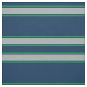 Blaue und grüne Sportstreifen Stoff (Muster)