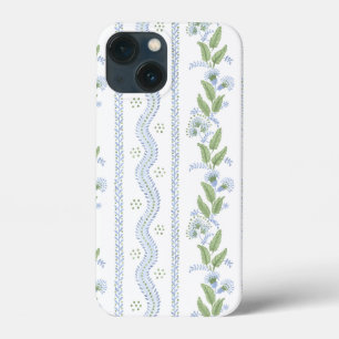 Blaue und grüne Streifen Case-Mate iPhone Hülle