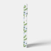 Blaue und grüne Streifen Case-Mate iPhone Hülle (Rückseite / Rechts)