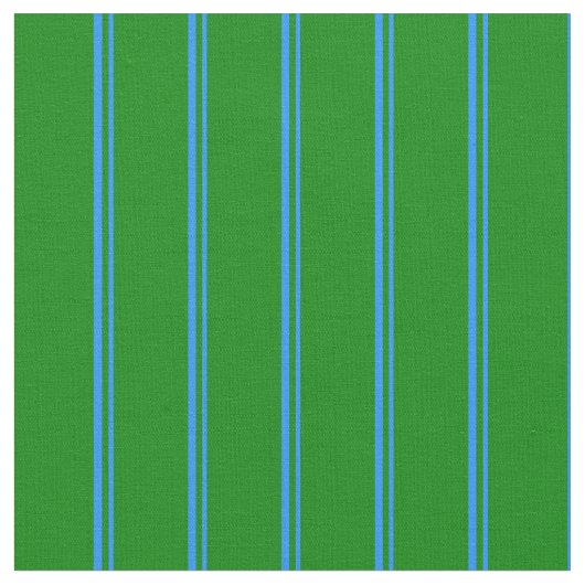 Blaue und grüne Streifen Stoff (Nahaufnahme)