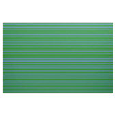 Blaue und grüne Streifenmuster Stoff (Fat Quarter (45,7 x 55,9 cm))