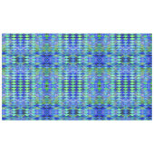 Blaue und grüne Tischdecke (Vorderseite (Horizontal))