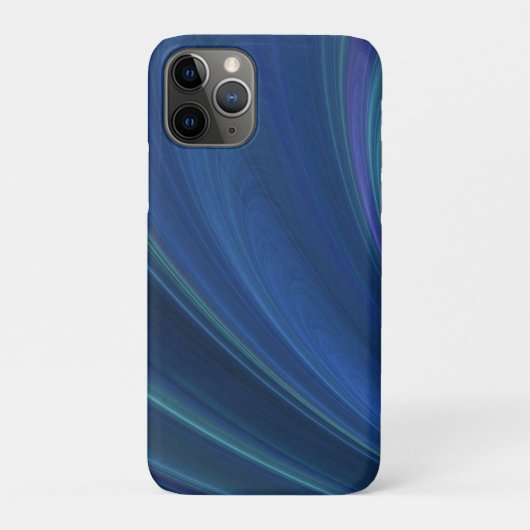 Blaue und grüne weiche Sand-Wellen Case-Mate iPhone Hülle (Rückseite)