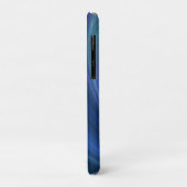 Blaue und grüne weiche Sand-Wellen Case-Mate iPhone Hülle (Hinten/Links)