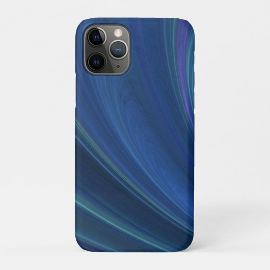 Blaue und grüne weiche Sand-Wellen Case-Mate iPhone Hülle (Rückseite)