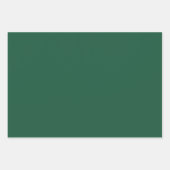 Blaue und grüne Weihnachtsschmuck & Matching Geschenkpapier Set (Vorderseite 3)