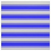 Blaue und hellgraue Linien Stoff (Muster)