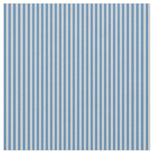 Blaue und hellgraue Streifen Stoff (Nahaufnahme)
