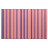 Blaue und lachsfarbene Streifen/Linienmuster Stoff (Fat Quarter (45,7 x 55,9 cm))